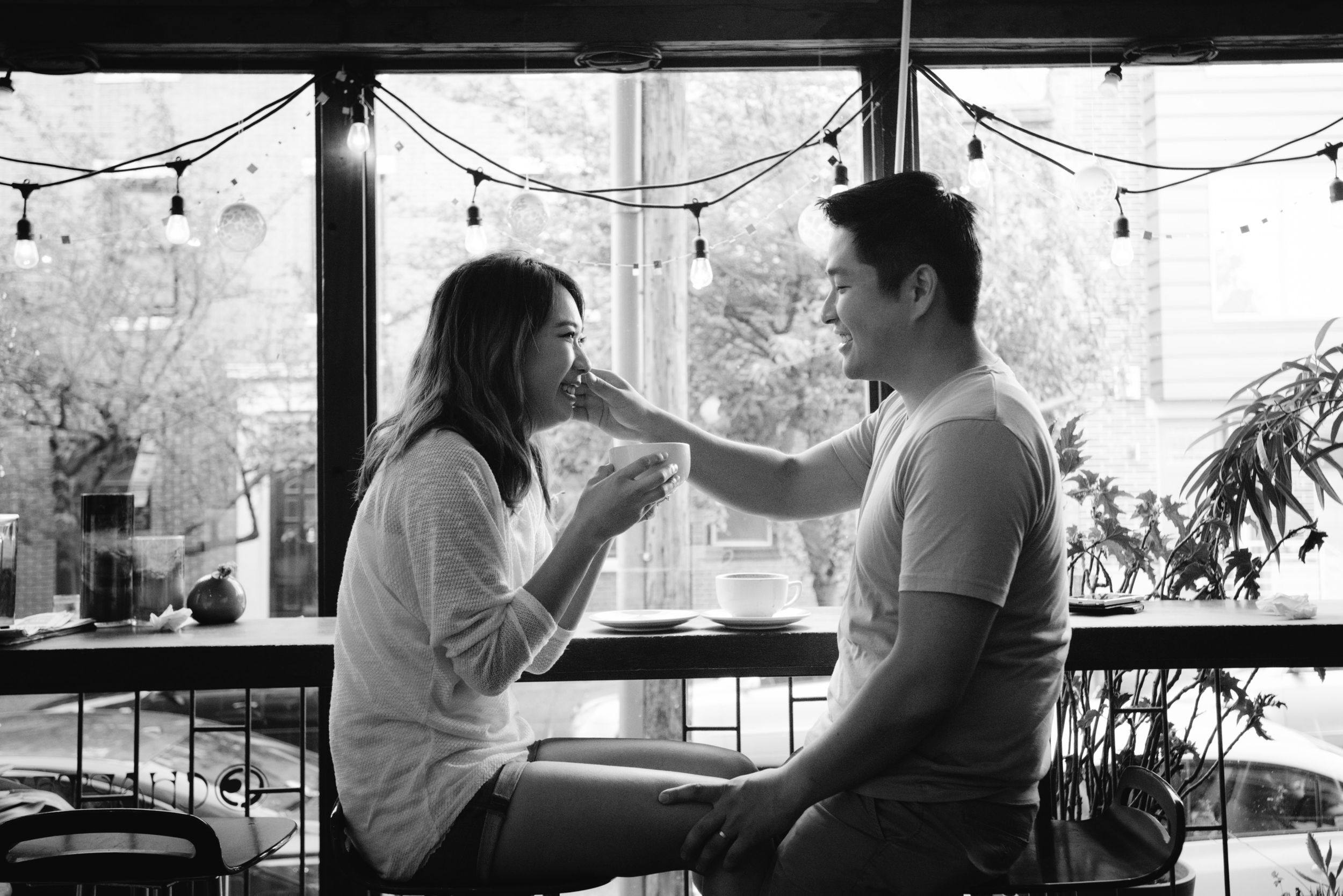 Unscripted portrait moment