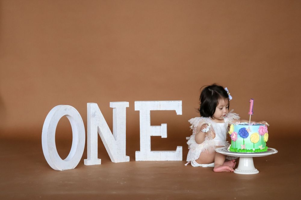 Cake Smash Session Juve Photography Saint Paul Minnesota