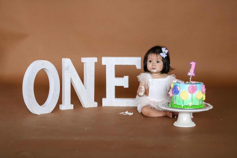 Cake Smash Session Juve Photography Saint Paul Minnesota