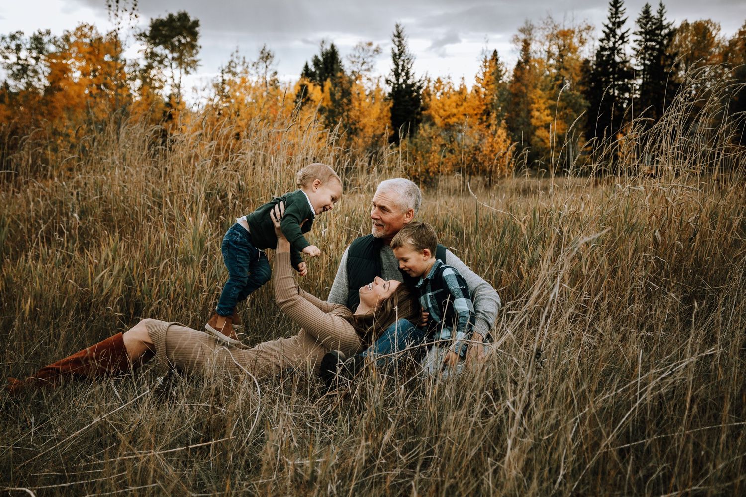 Family photography session in Penticton BC