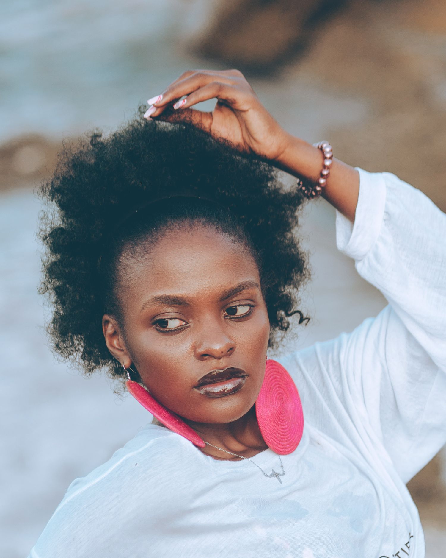 High-end photography session with natural light