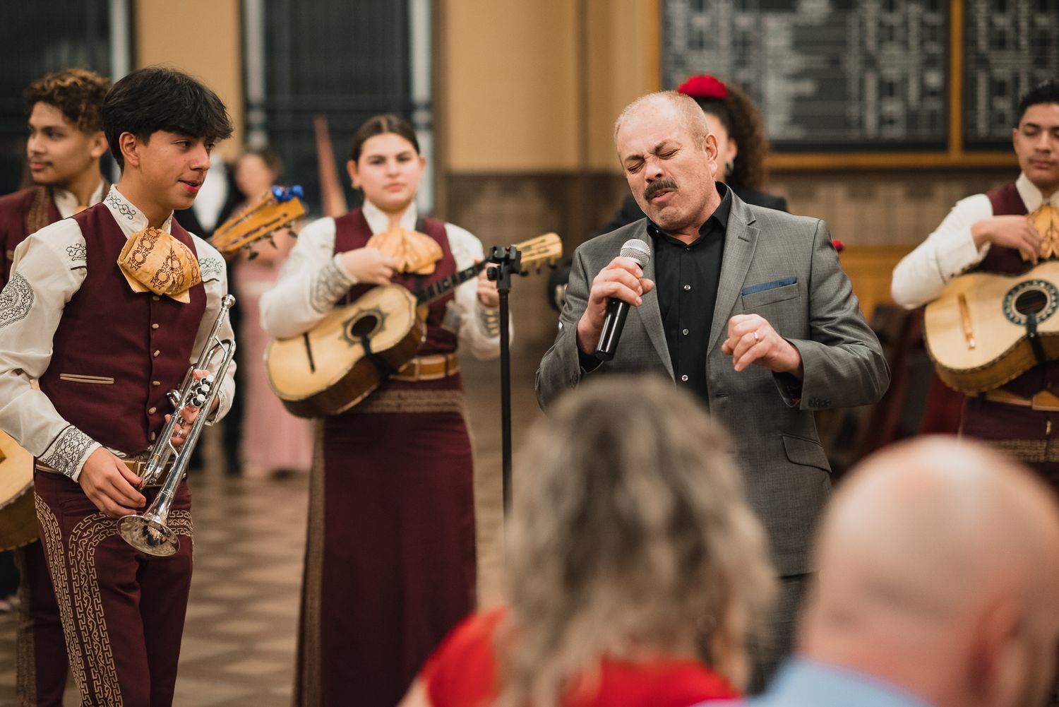 Wedding Photography Mariachi Band Boise Train Depot
