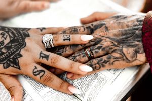 Rings Hands Love Cache Photos Wedding Engagement Adam Gutierrez Photography Photographer Oklahoma Lawton Fort Sill