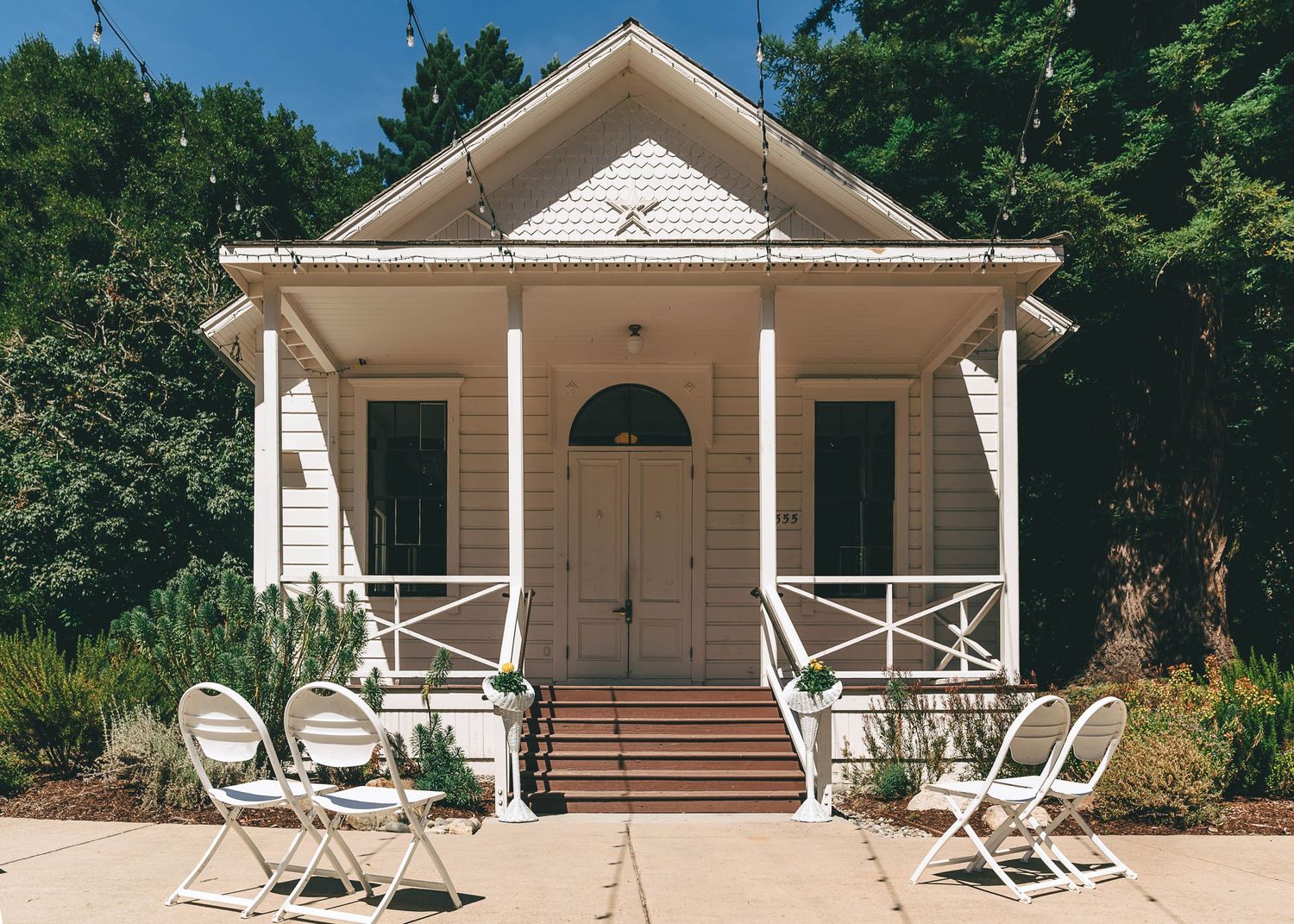 Valencia Hall an intimate wedding venue in Aptos.