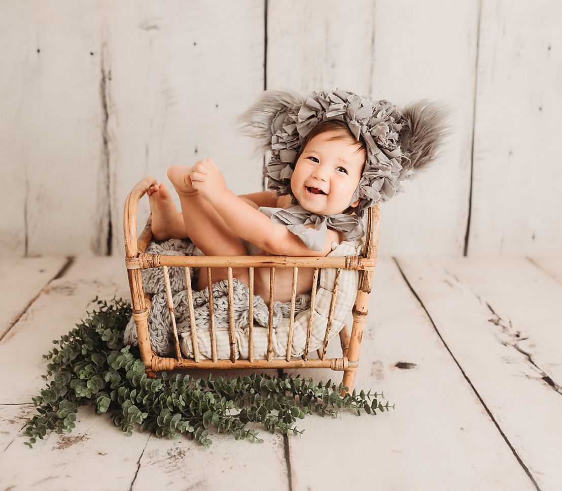 Chillicothe ohio Newborn photographer milestone session