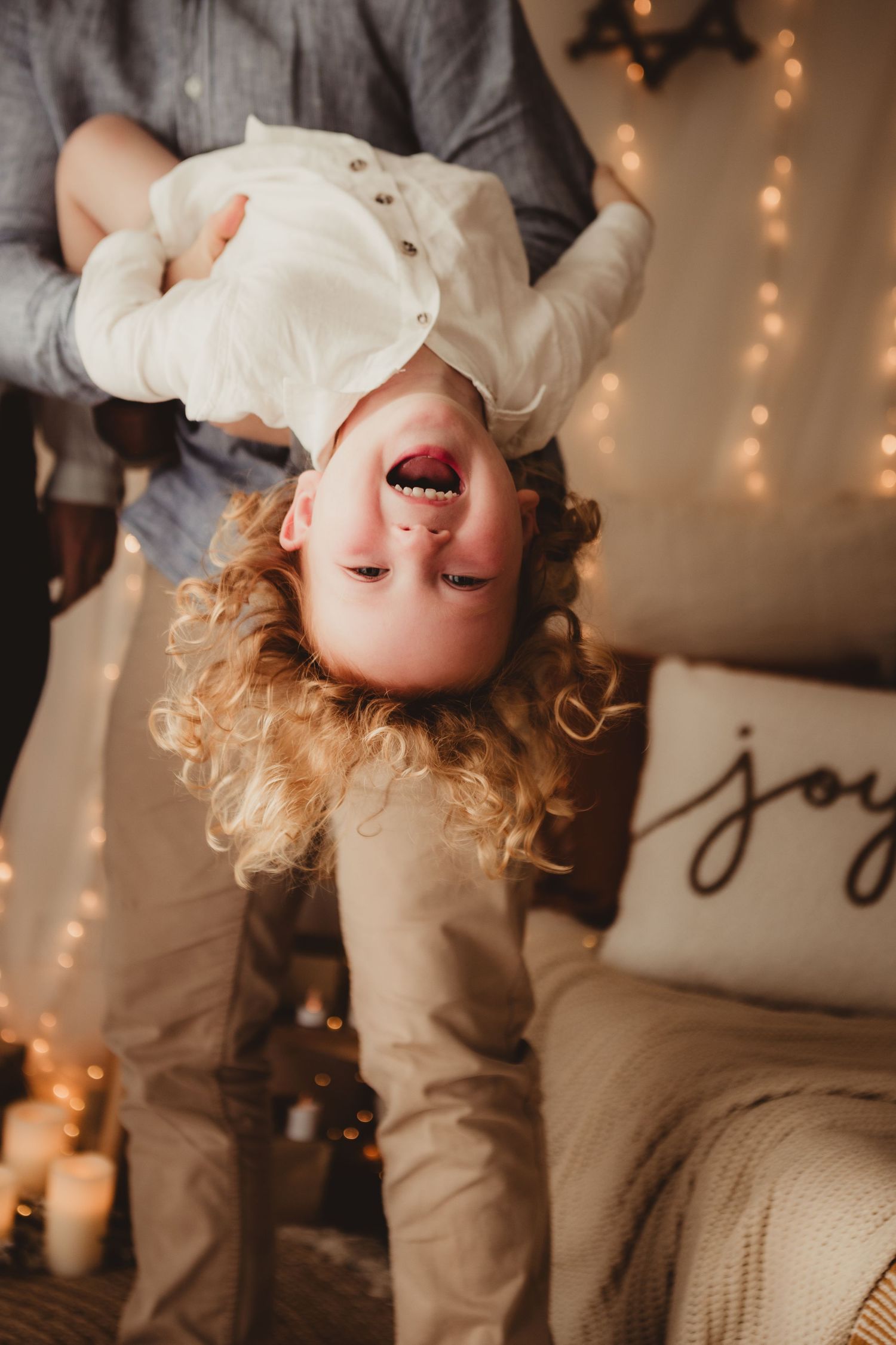 Studio Family sessions, natural light