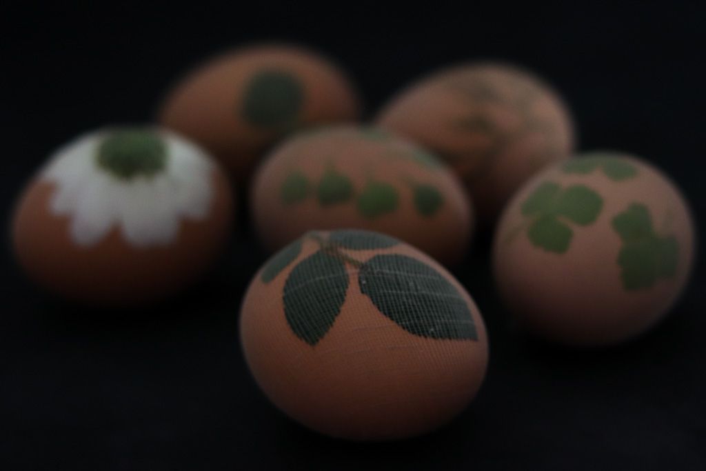 Naturally Dyed Easter Eggs Preparation - Photo by © Reka Csulak
