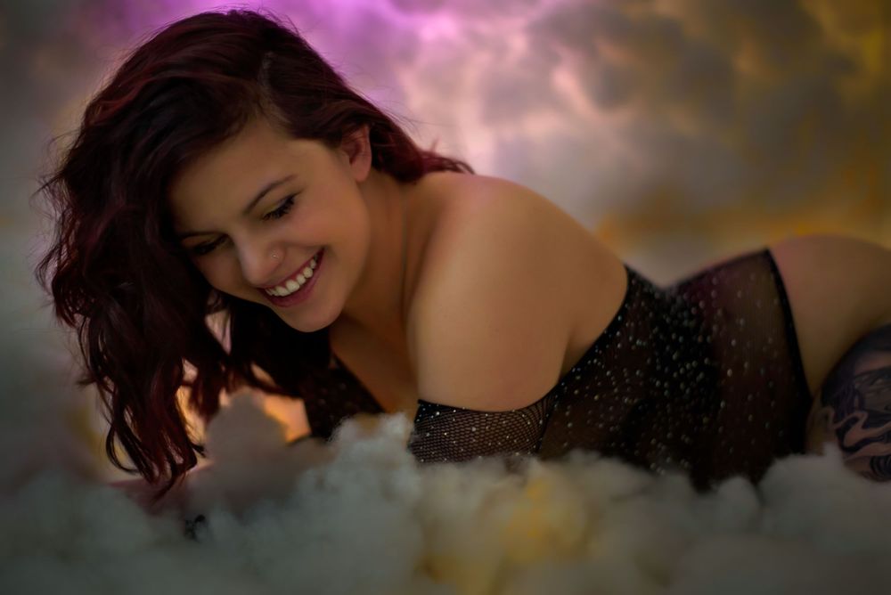 cloud 9 goddess dark and moody boudoir