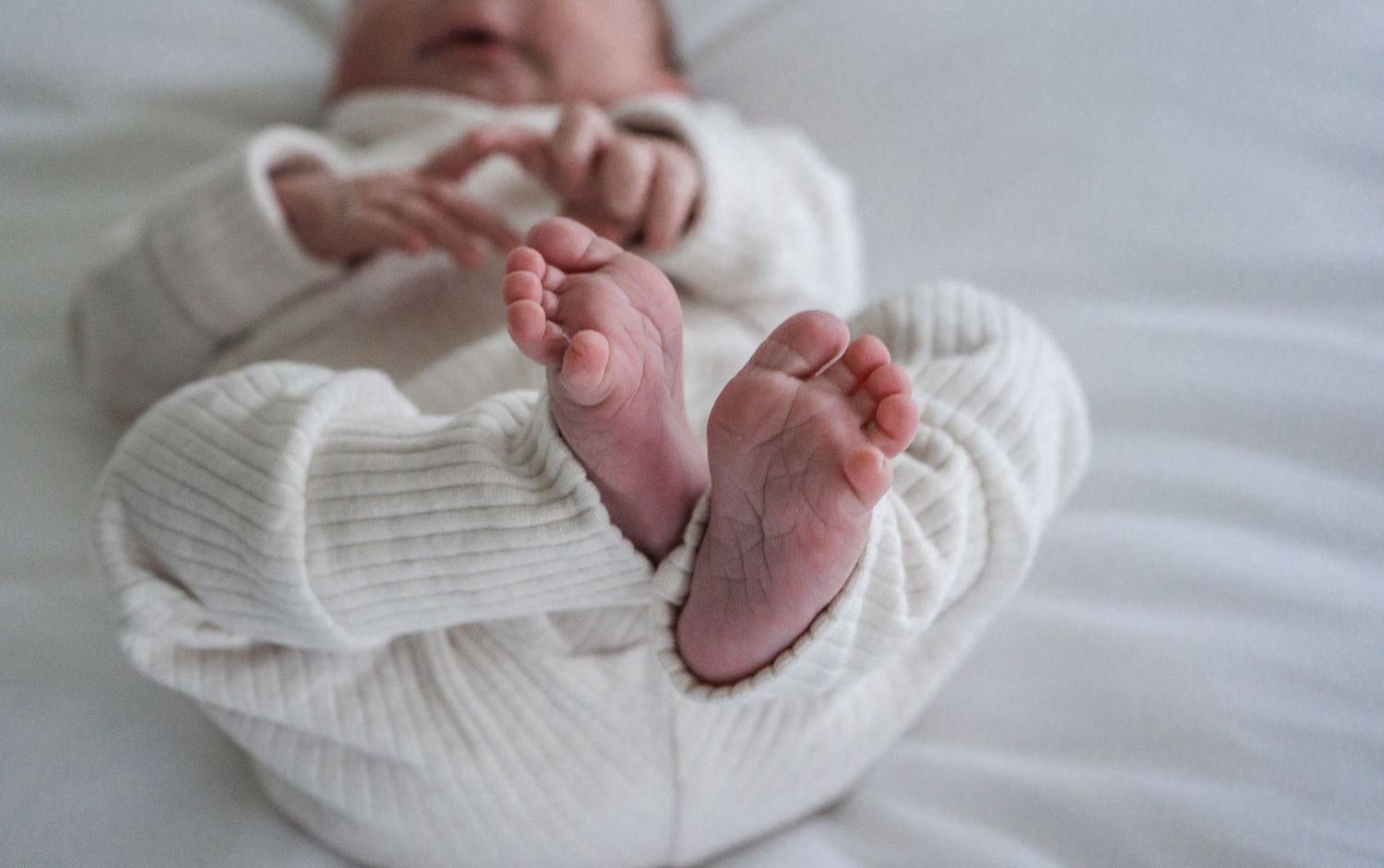 Baby feet.