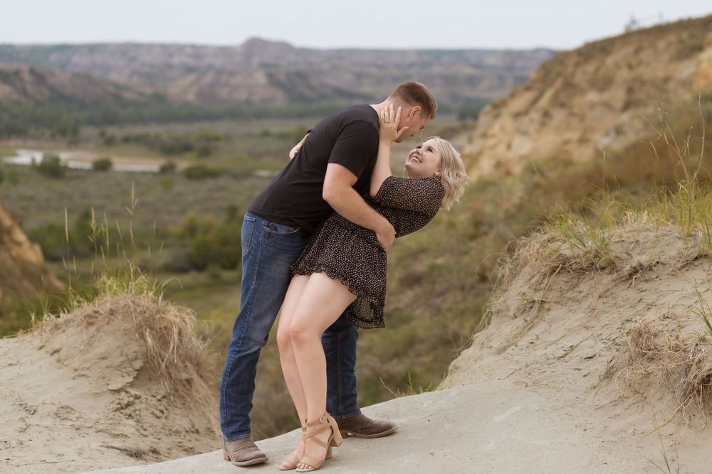 Engagement Photography, Western North Dakota, Medora, Couples Photography, Hebron North Dakota Photography