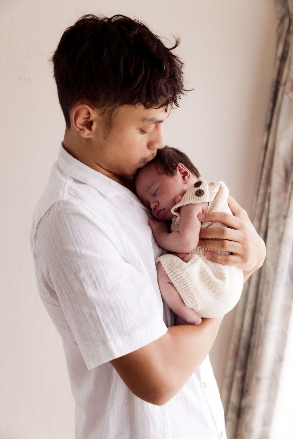 dad and baby