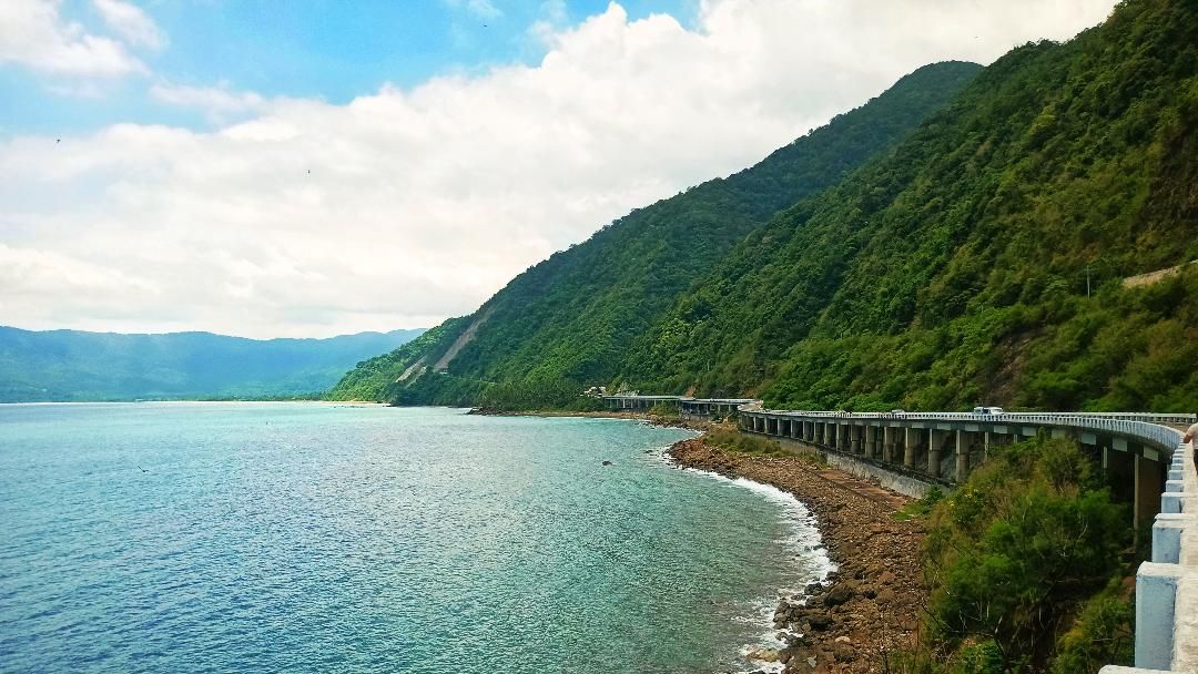 Patapat Viaduct in Pagudpud, Ilocos Norte, Philippines
