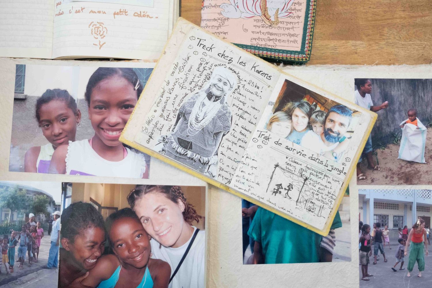 foto de cuaderno de viaje