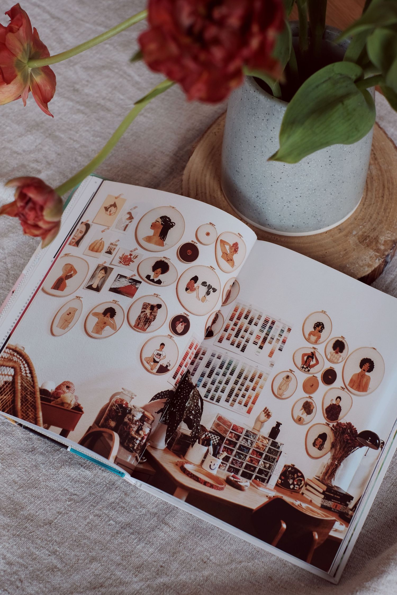 "The Art of Embroidery" book