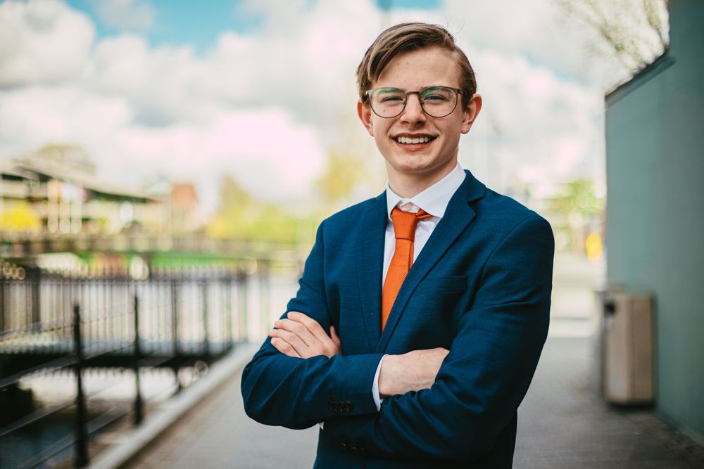 Konfirmasjonsbilde fotografert av Sollien Media.