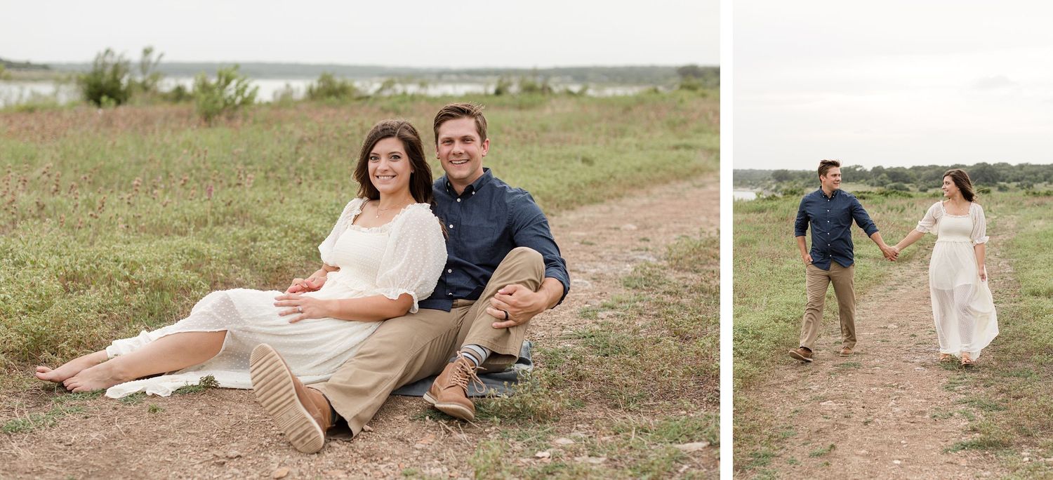 Anniversary session at Lake Georgetown