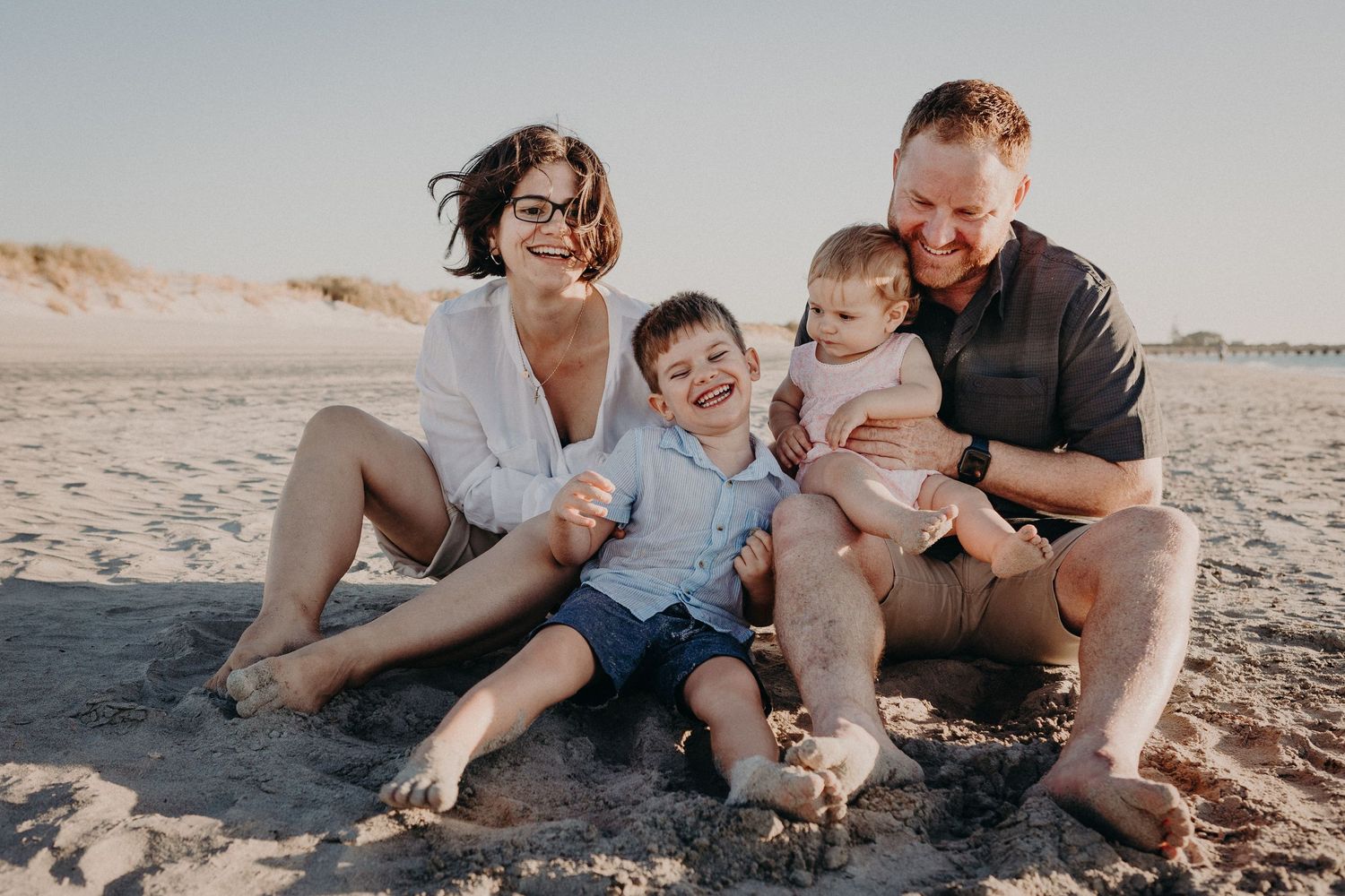 Perth lifestyle photographer golden hour portrait.