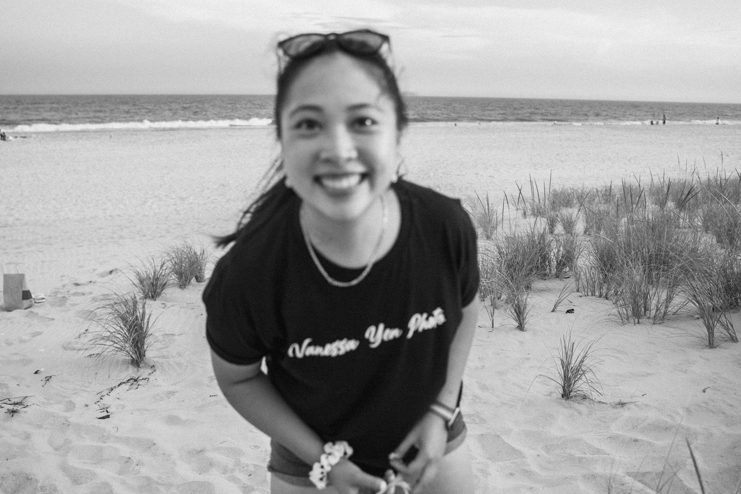 Vanessa Yen Photo in the dunes at Long Island beach