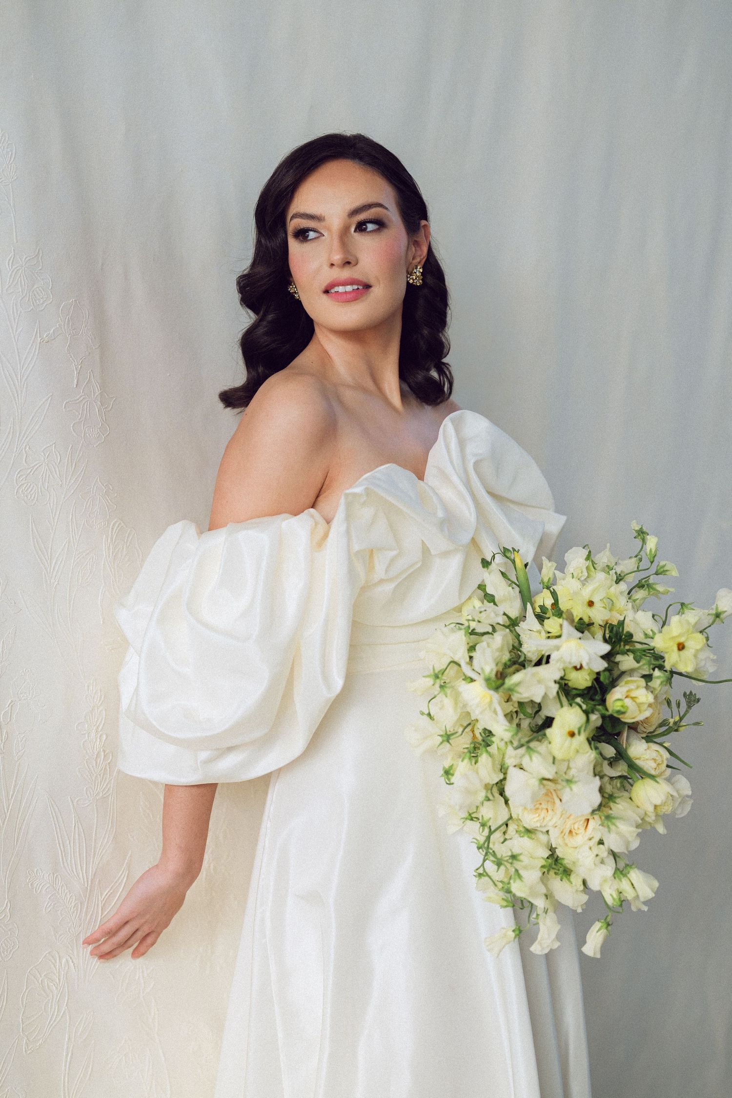 Spring Bridal Editorial with Festoon and Flourishes | Candace Sims Luxury Editorial Wedding Photographer