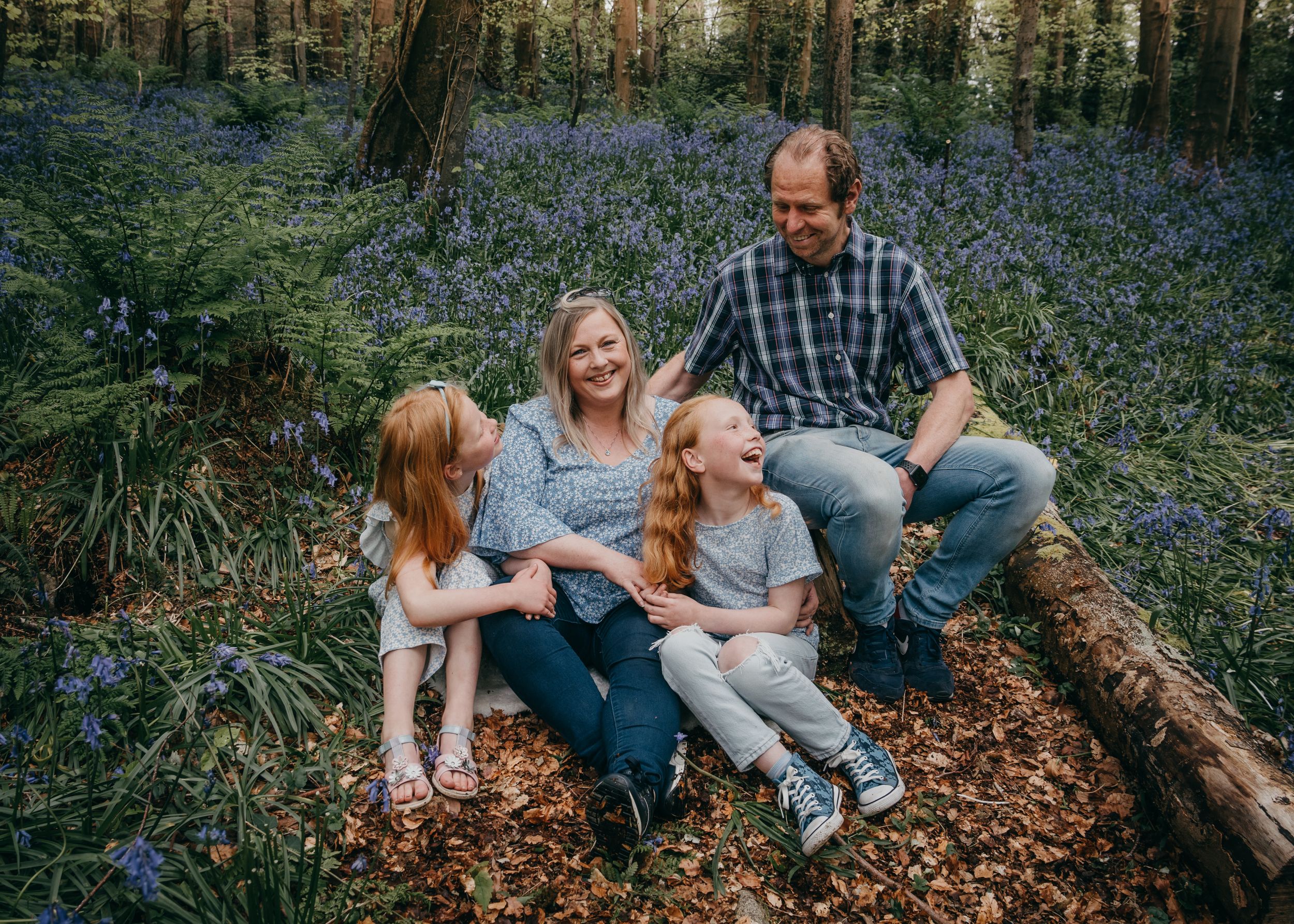 Bluebells photo session Newry