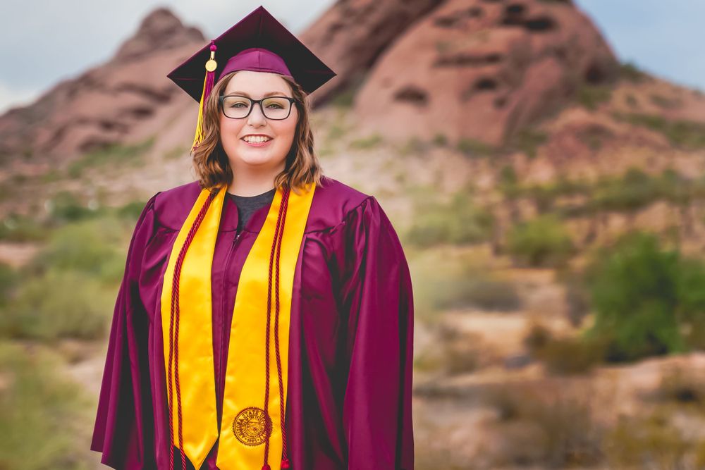 ASU, teen, highschool, college, model, graduation, grad, photography, outdoors, phoenix, az, big click energy