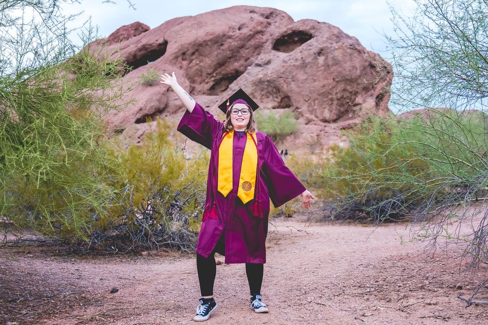 ASU, teen, highschool, college, model, graduation, grad, photography, outdoors, phoenix, az, big click energy