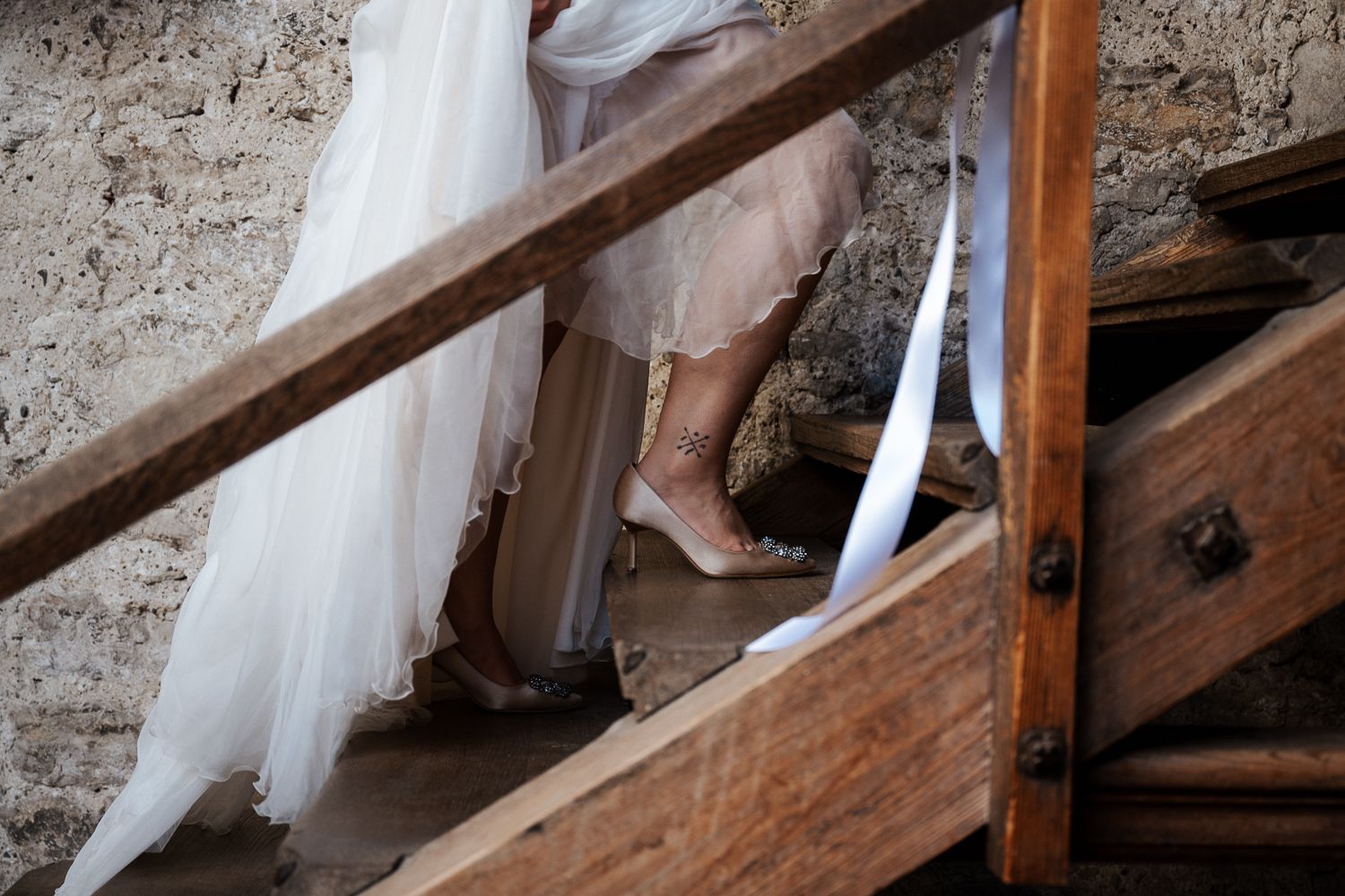 Bridal Shoes, Castle Wedding Elegant Editorial Timeless Photography Switzerland