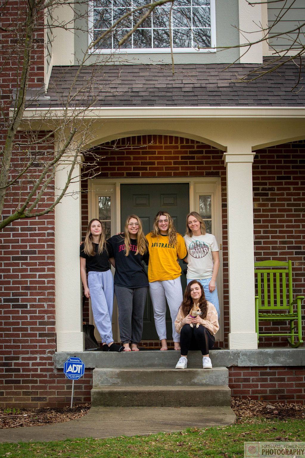 At Our Doorstep pictures of family during the pandemic