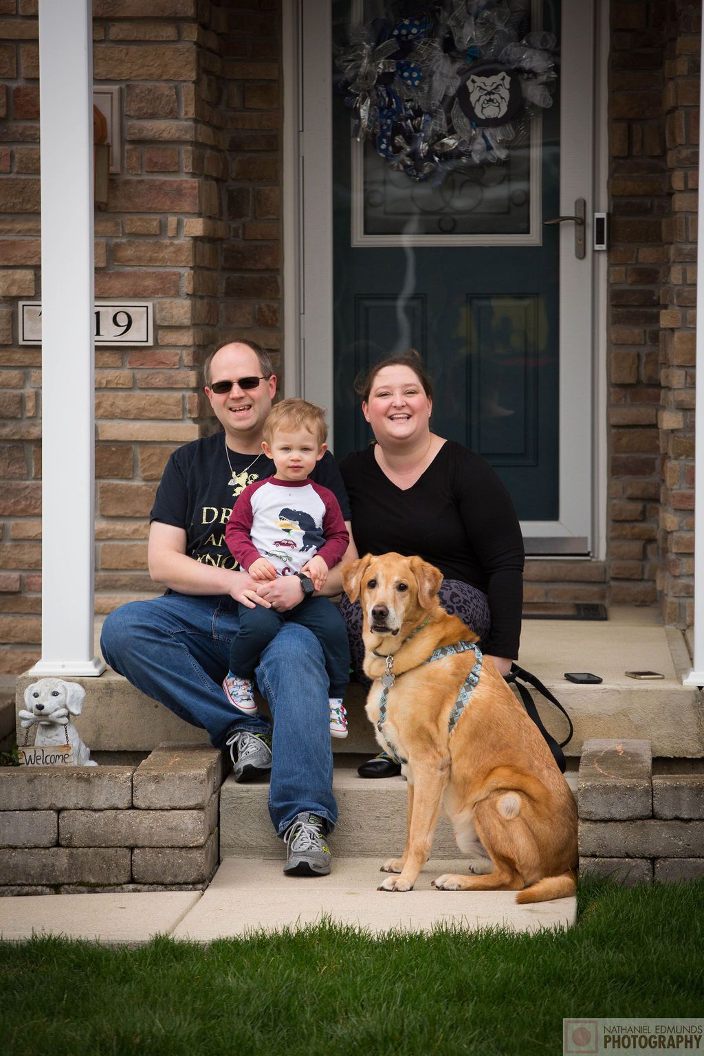 At Our Doorstep pictures of family during the pandemic