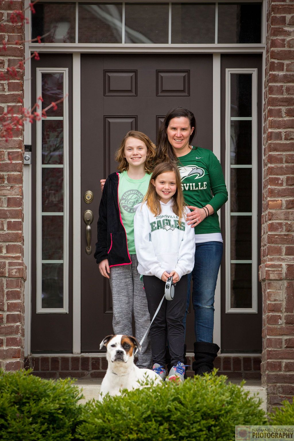 At Our Doorstep pictures of family during the pandemic
