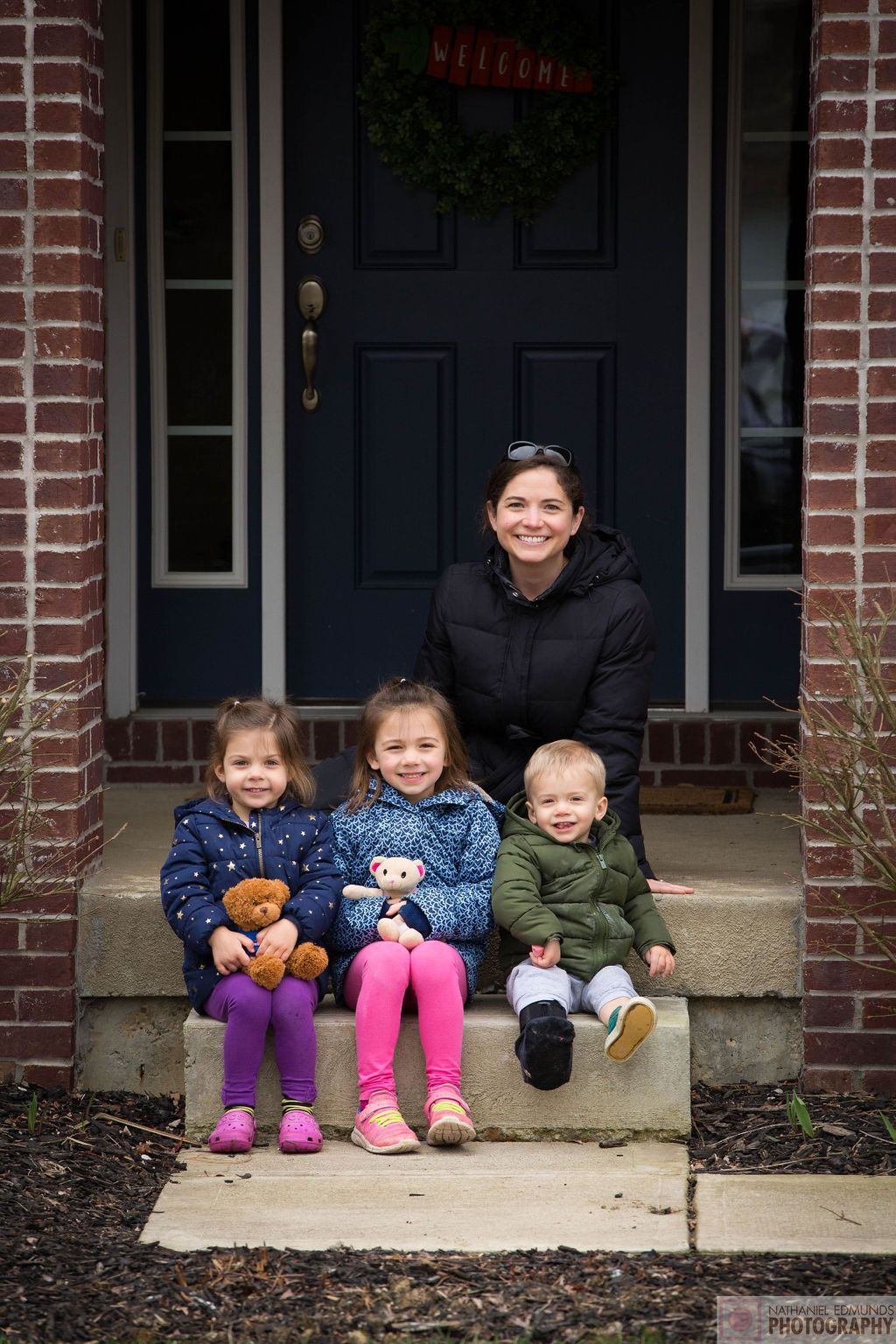At Our Doorstep pictures of family during the pandemic