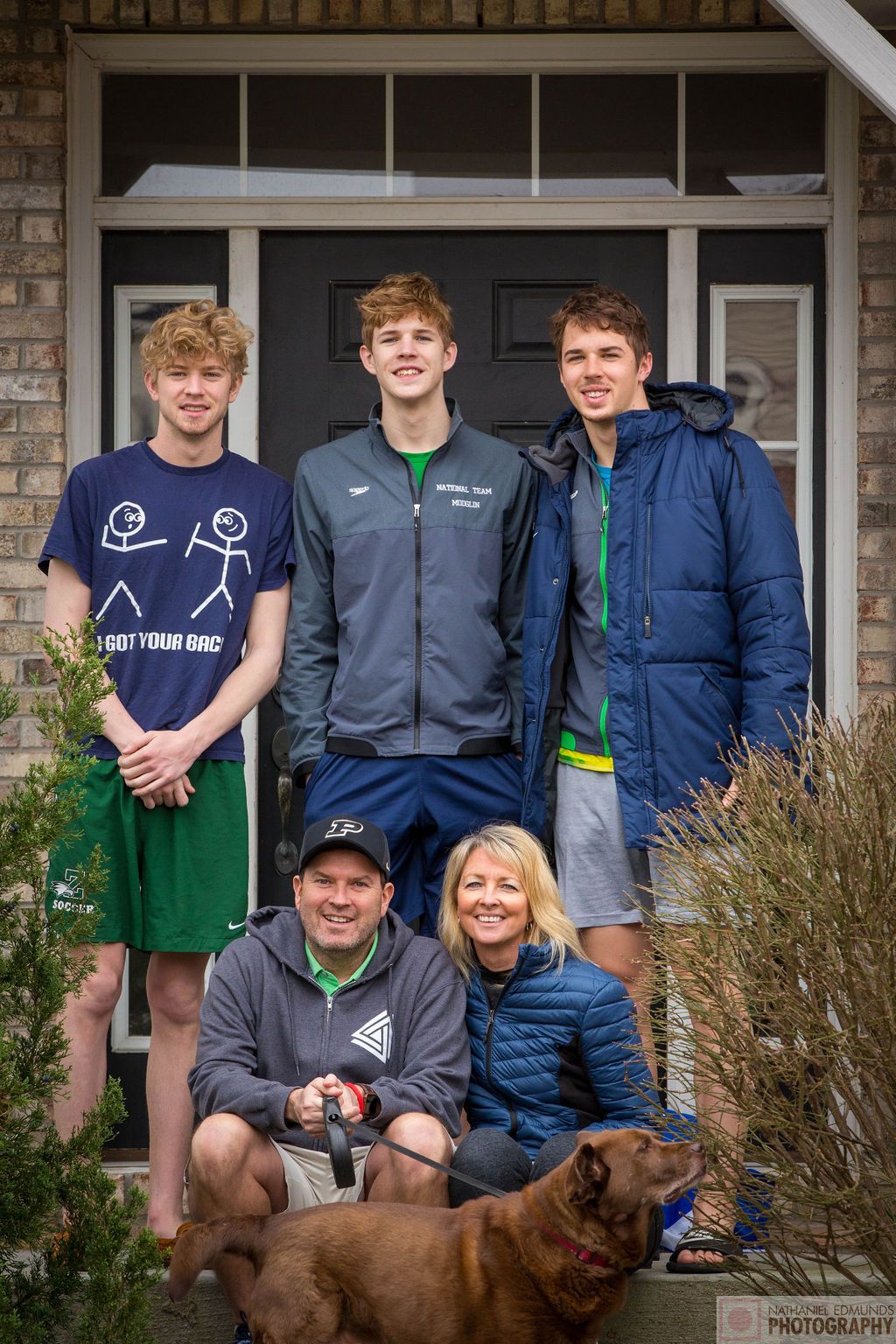 At Our Doorstep pictures of family during the pandemic