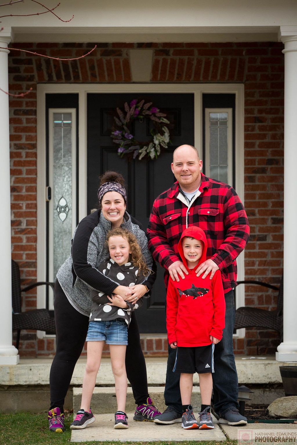 At Our Doorstep pictures of family during the pandemic