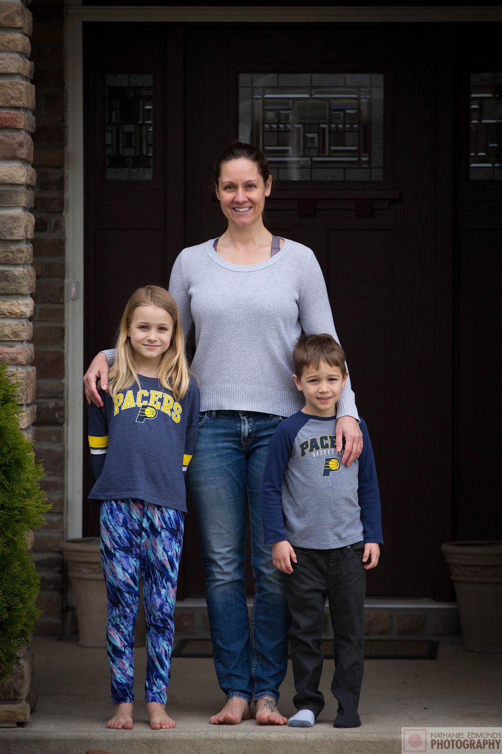 At Our Doorstep pictures of family during the pandemic