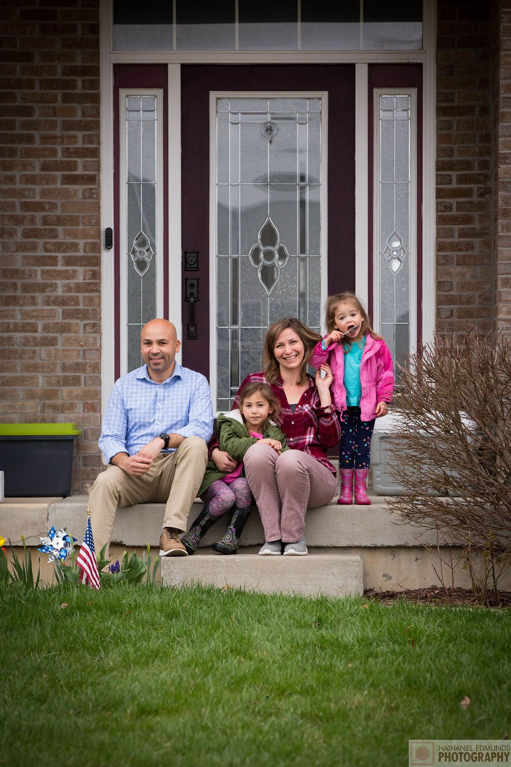 At Our Doorstep pictures of family during the pandemic