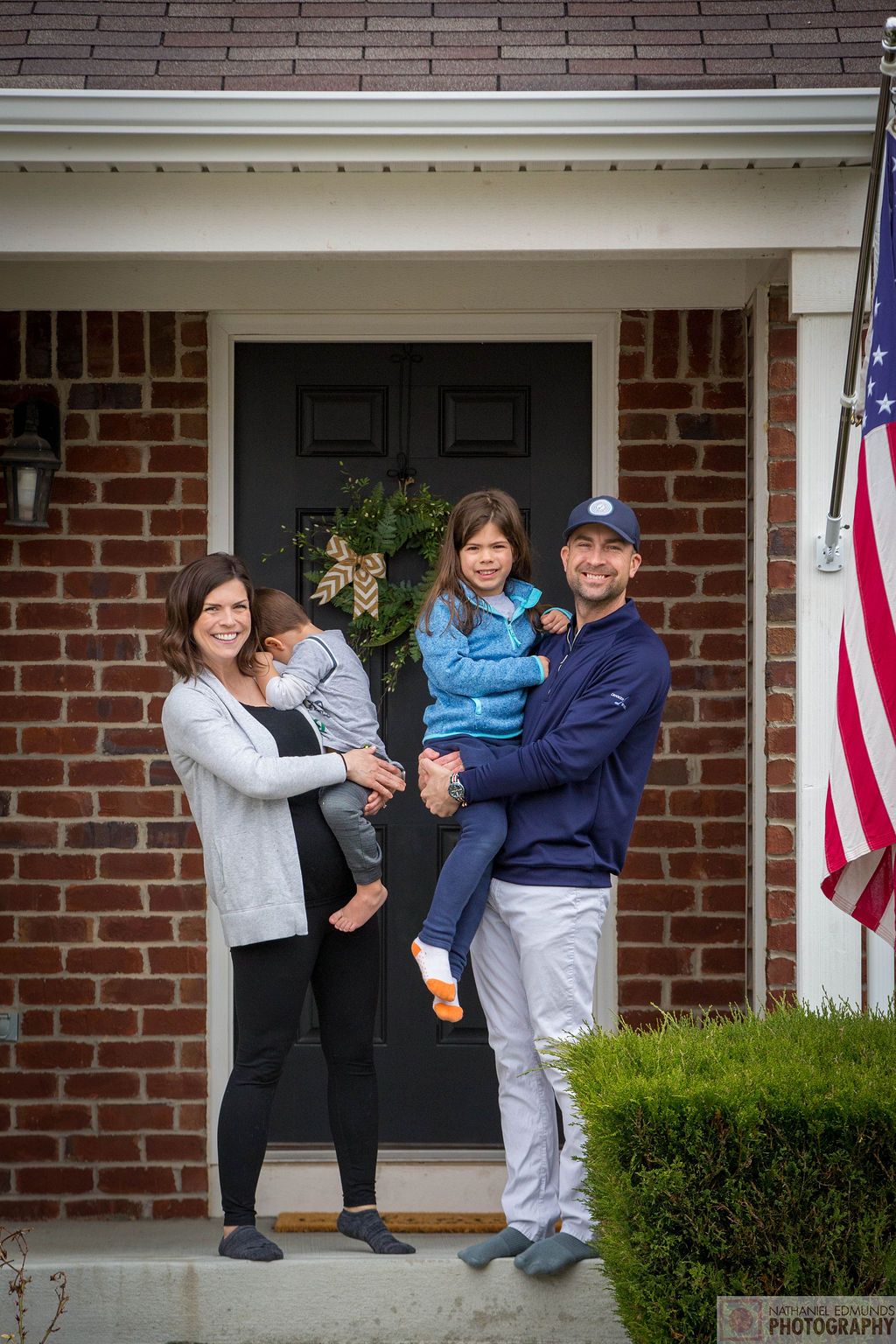 At Our Doorstep pictures of family during the pandemic
