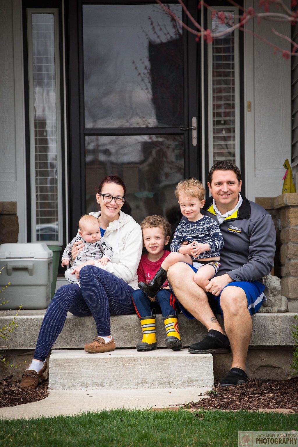 At Our Doorstep pictures of family during the pandemic