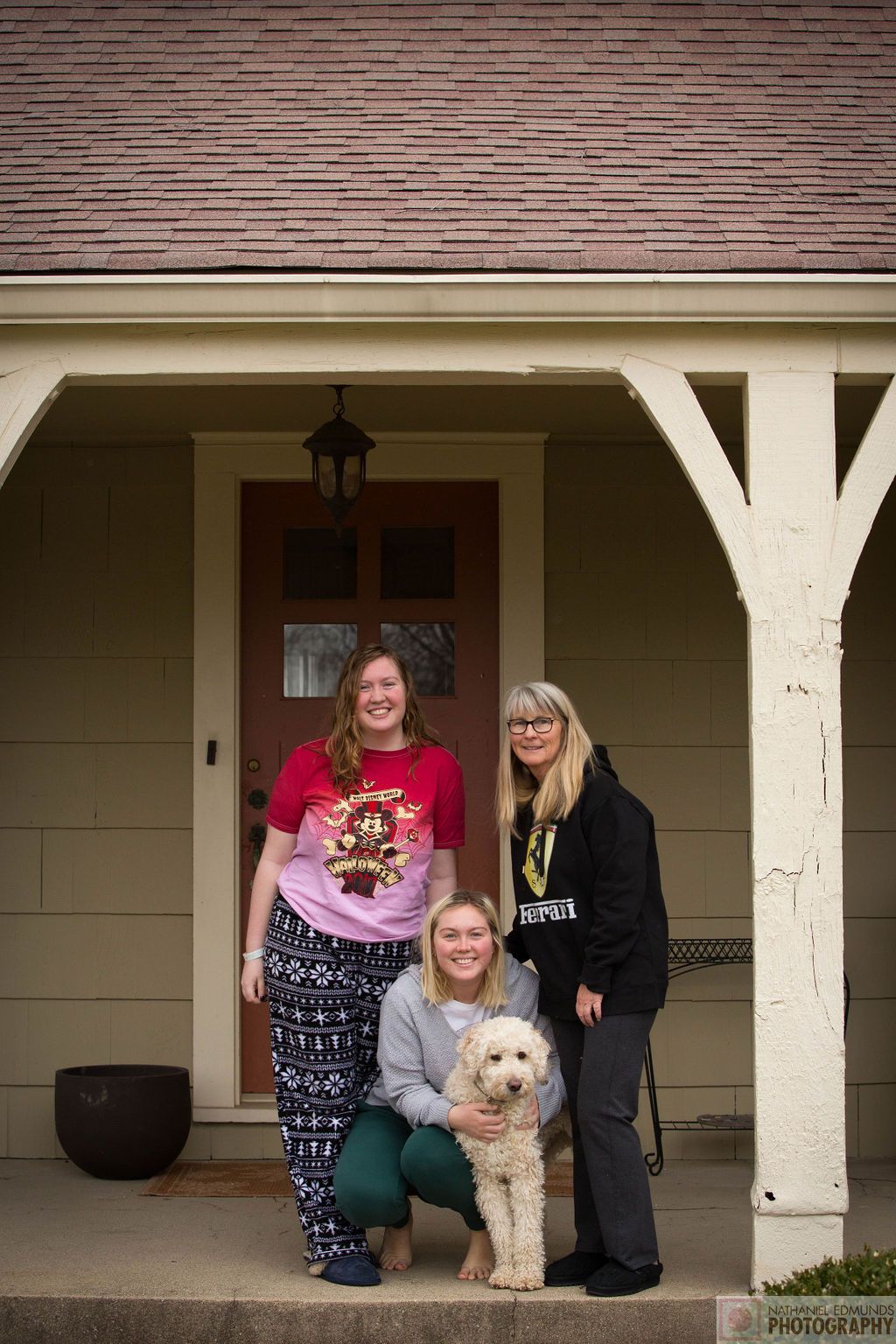 At Our Doorstep pictures of family during the pandemic