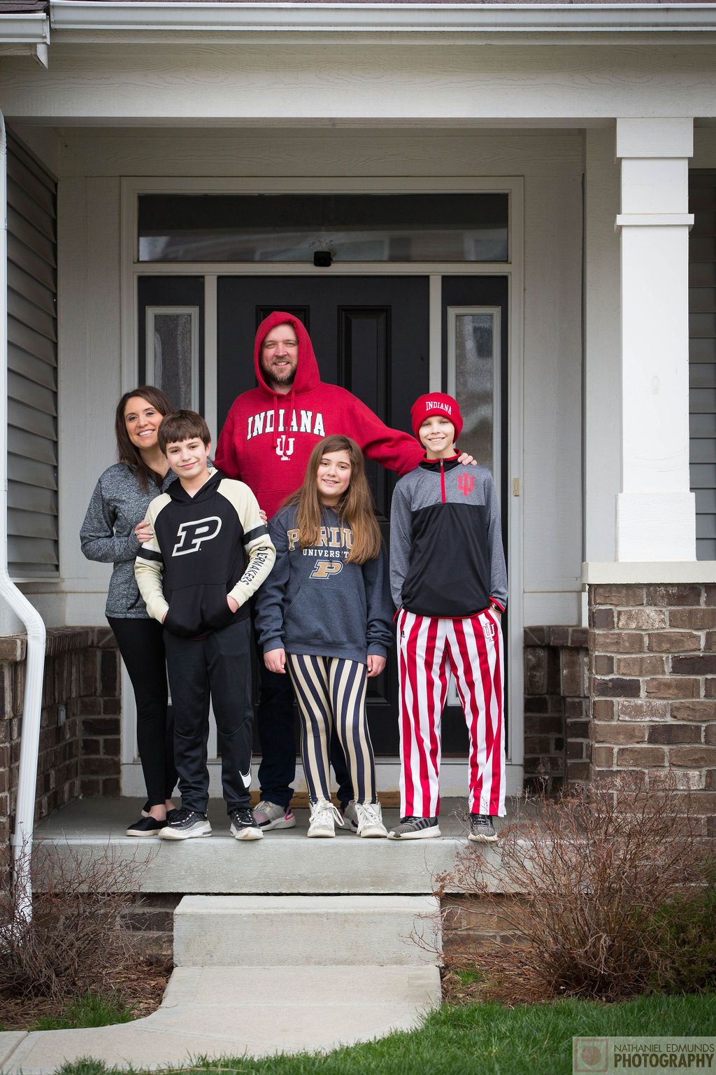 At Our Doorstep pictures of family during the pandemic