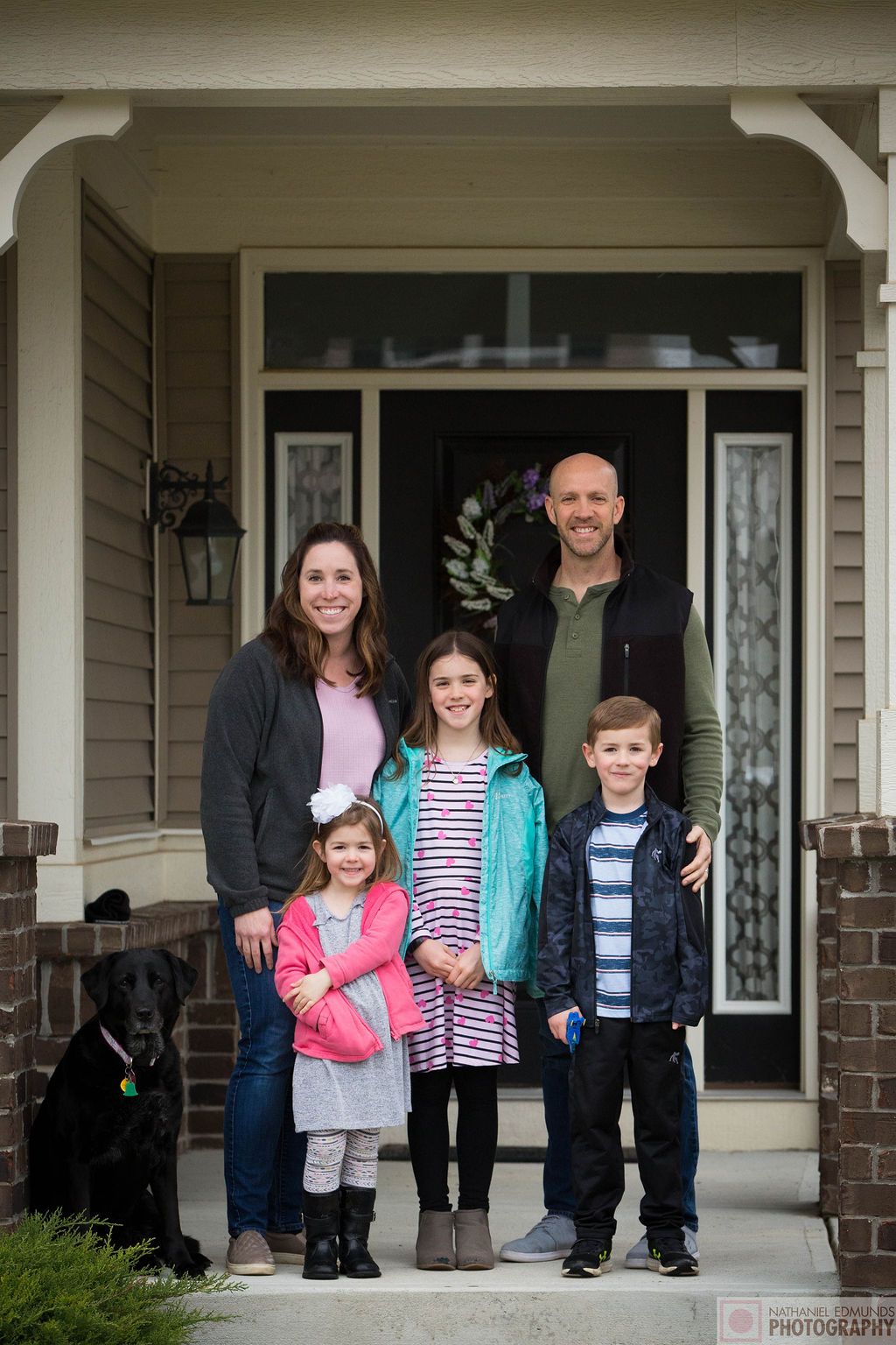 At Our Doorstep pictures of family during the pandemic