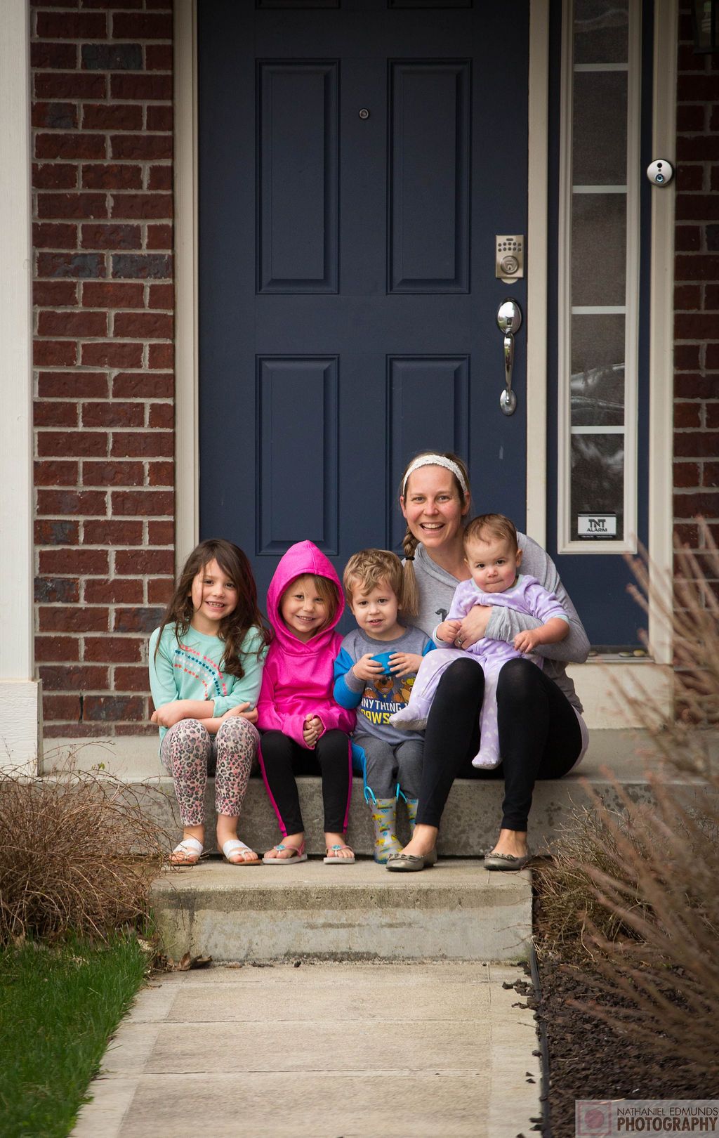 At Our Doorstep pictures of family during the pandemic