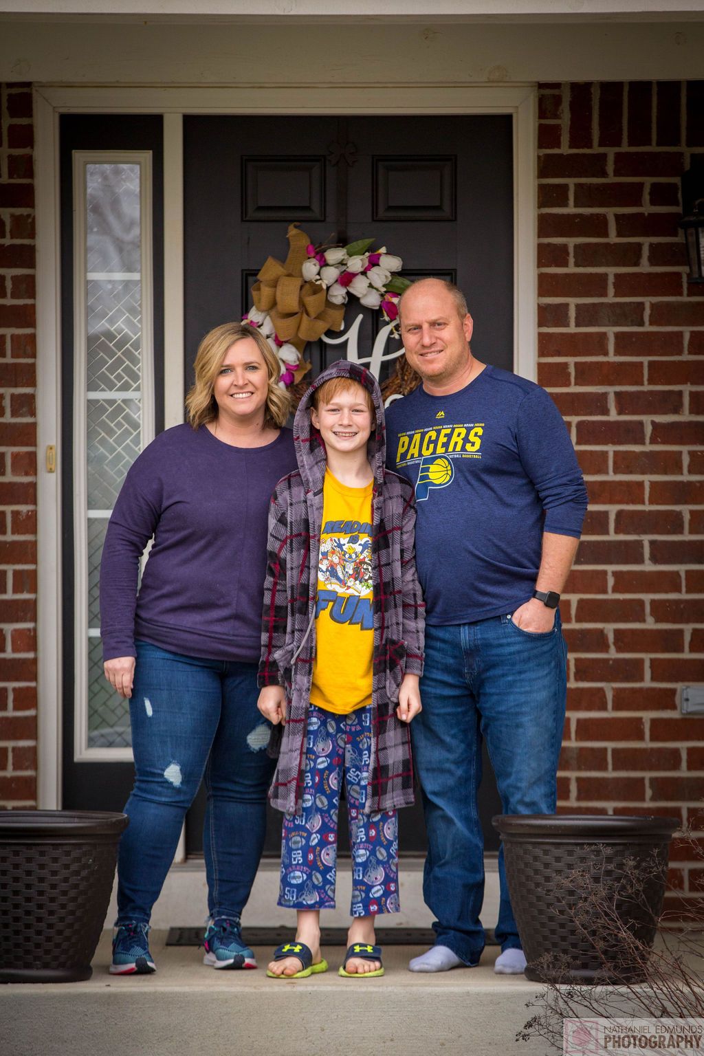 At Our Doorstep pictures of family during the pandemic