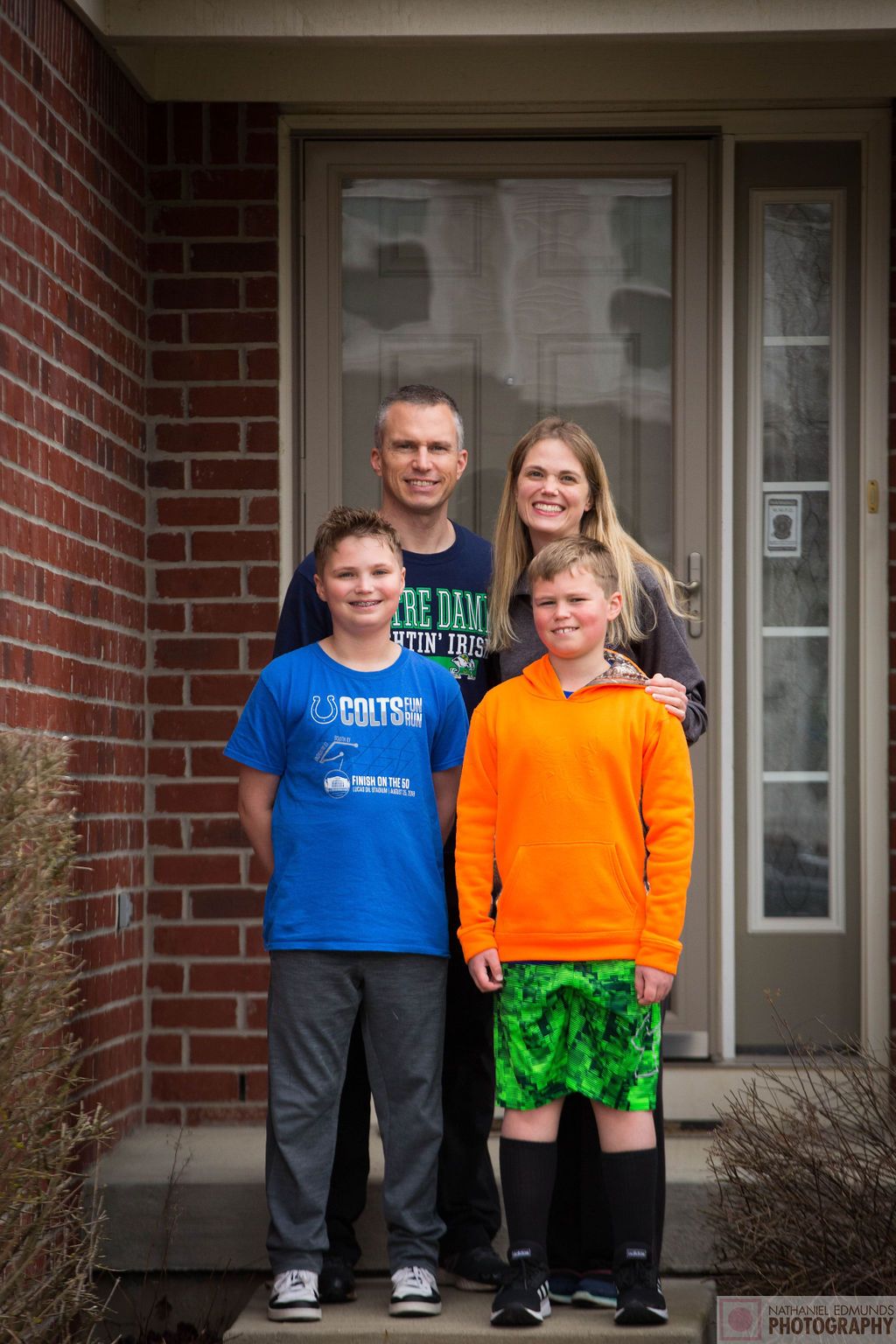 At Our Doorstep pictures of family during the pandemic
