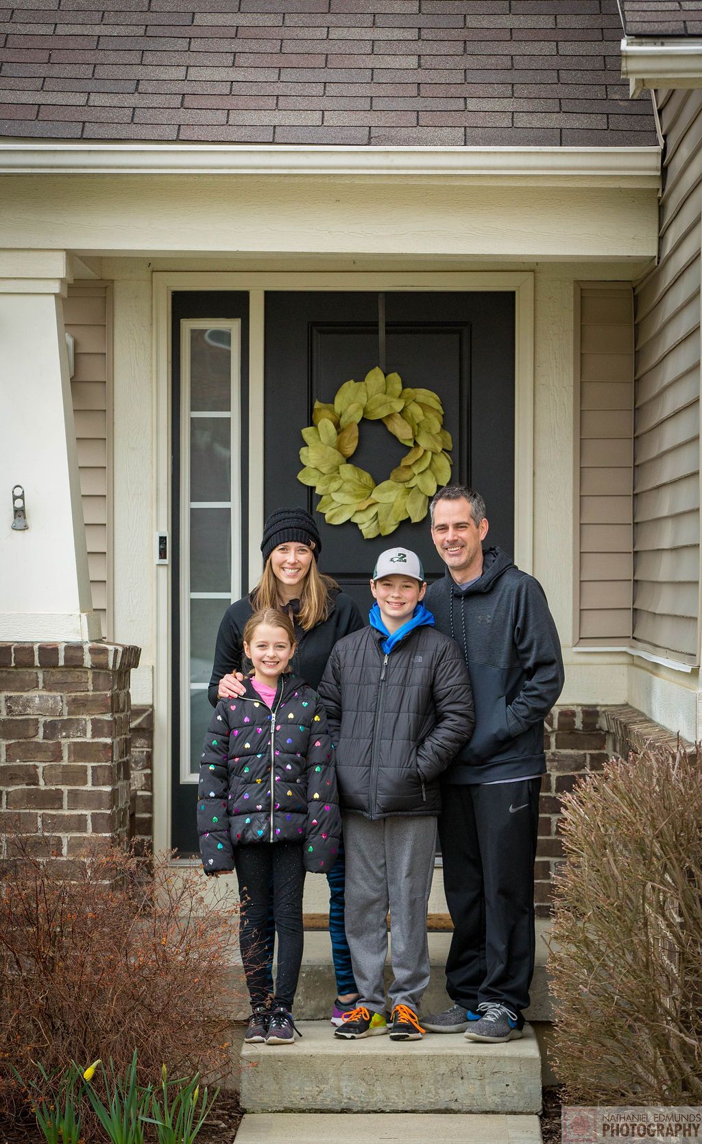 At Our Doorstep pictures of family during the pandemic