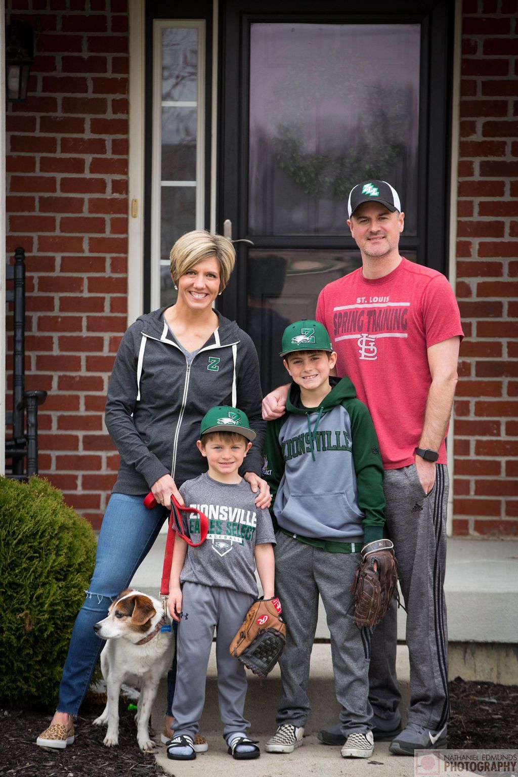 At Our Doorstep pictures of family during the pandemic