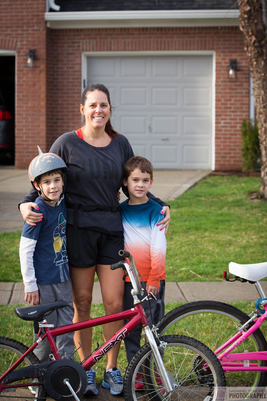 At Our Doorstep pictures of family during the pandemic