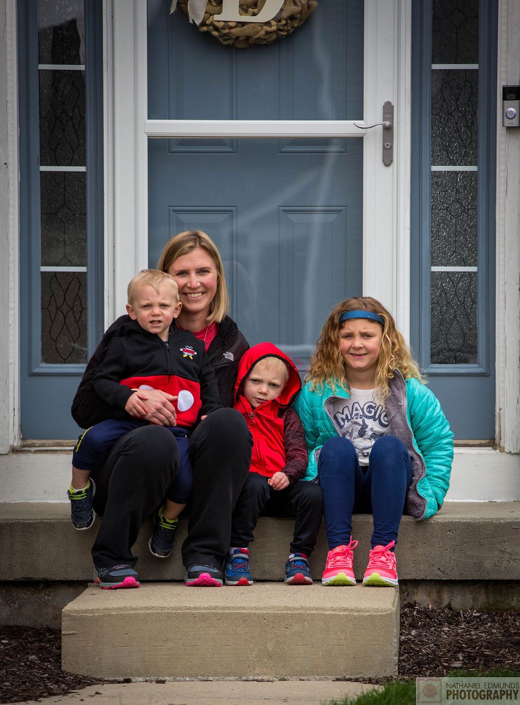 At Our Doorstep pictures of family during the pandemic