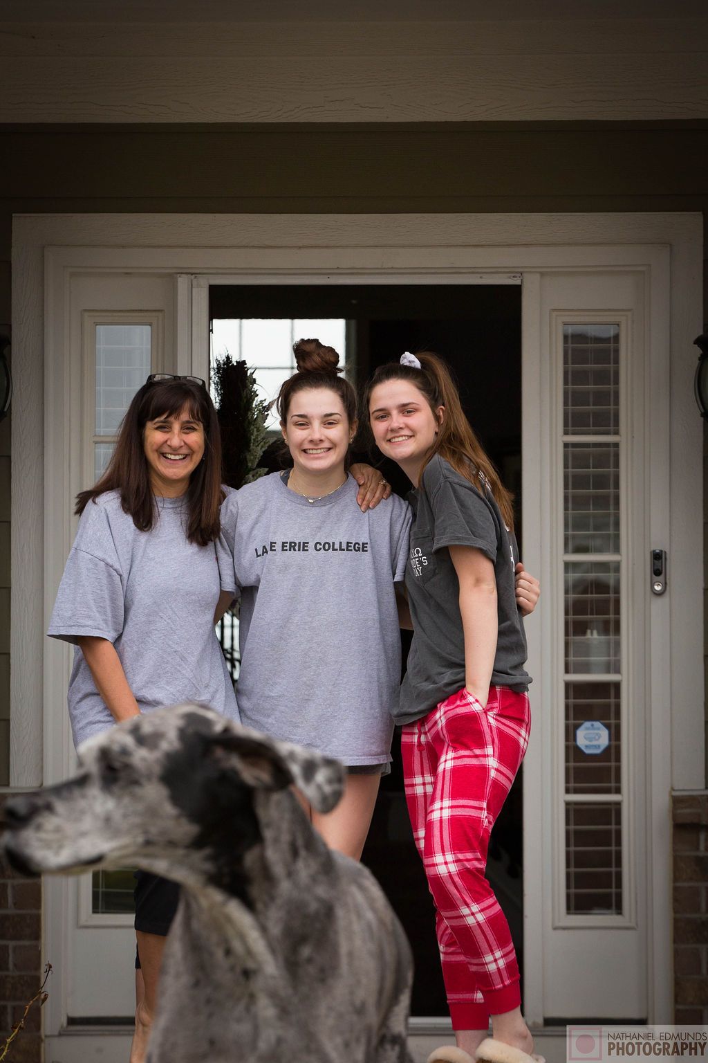 At Our Doorstep pictures of family during the pandemic