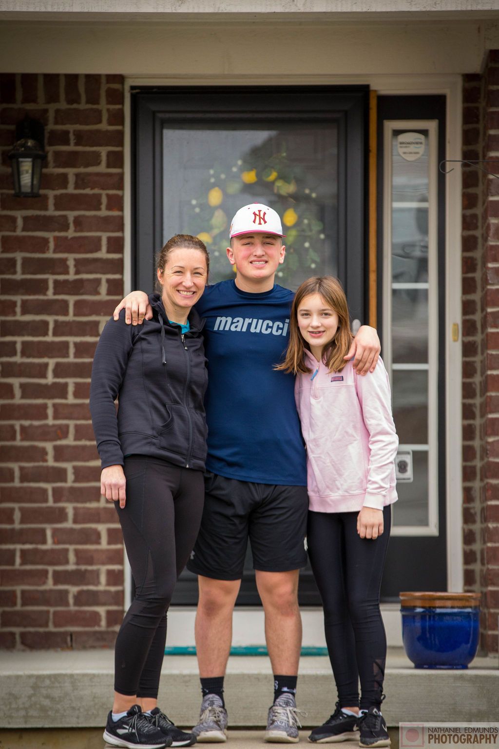 At Our Doorstep pictures of family during the pandemic