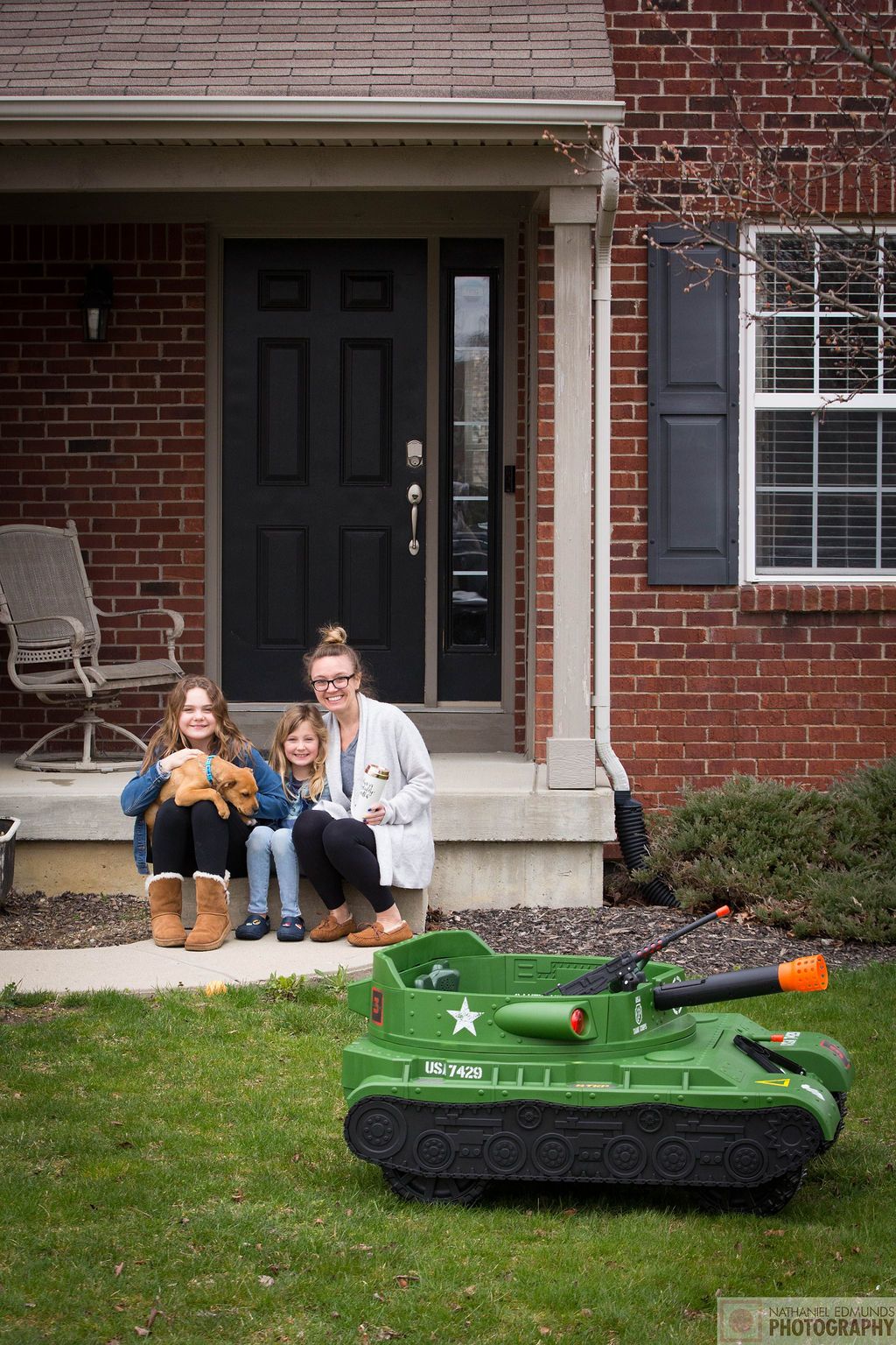 At Our Doorstep pictures of family during the pandemic